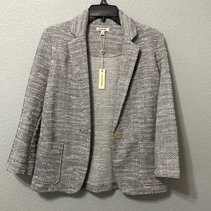 Max studio size small blazer. Gray and black coloring. New with tags.